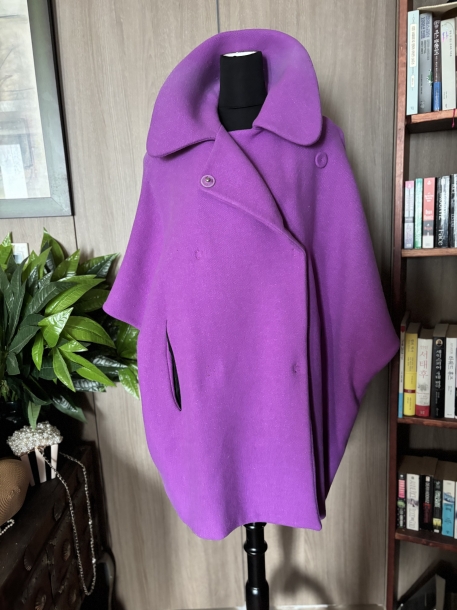 90s Sonia Rikiel poncho style jacket 