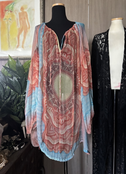 Jean Paul gautier silk tunic 