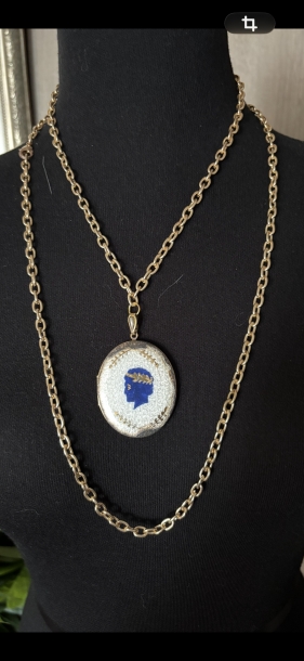Antique Roman ceasar pendant 