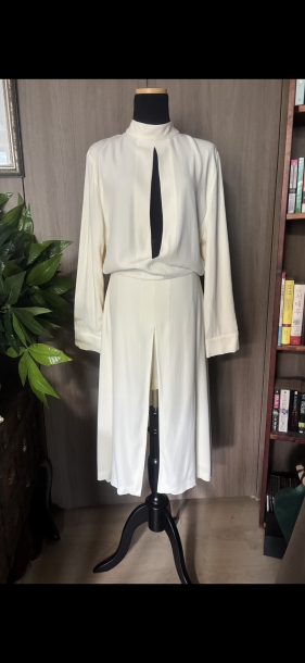 Chloe pale yellow dress 