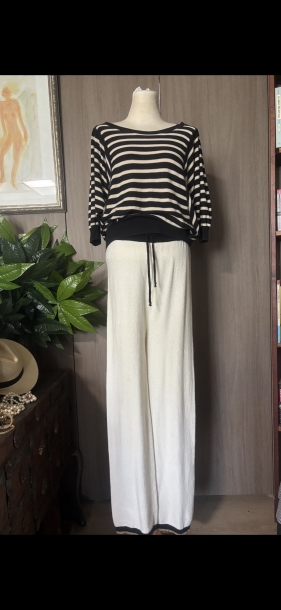 LANVIN stripe top
