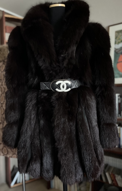 SAGA fox fur coat