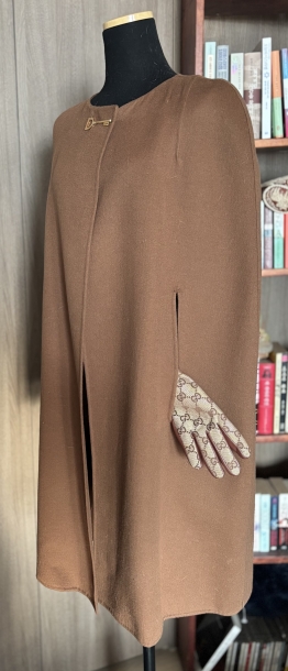 Ferregamo brown  cape